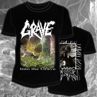 GRAVE Into The Grave SHIRT SIZE S